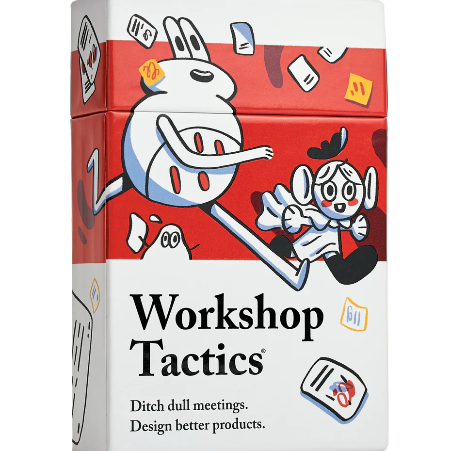 A complete set of PIP decks including Workshop Tactics, Laws of UX, Team Tactics, Storyteller Tactics and Idea Tactics