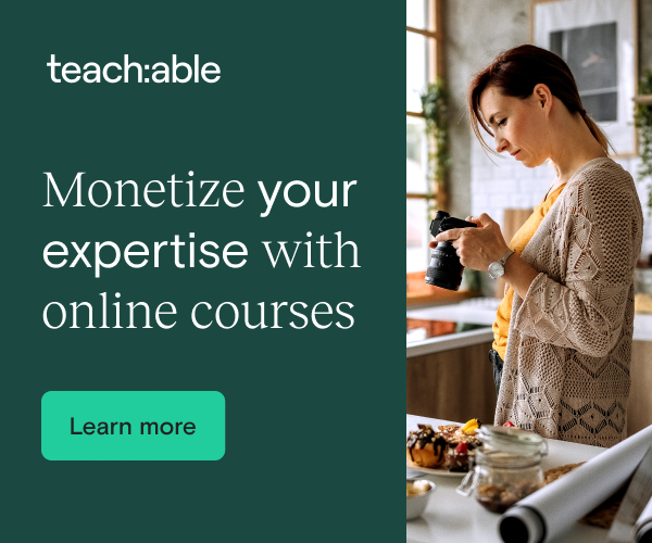 Monetize your expertise with online courses at Teachable